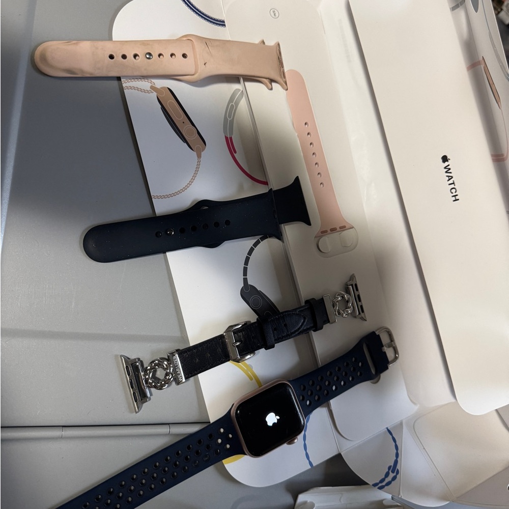 Apple Watch Bands Collection - Black and Pink